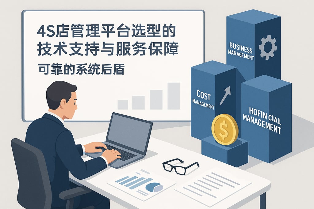 4S 店管理平台选型的技术支持与服务保障：可靠的系统后盾